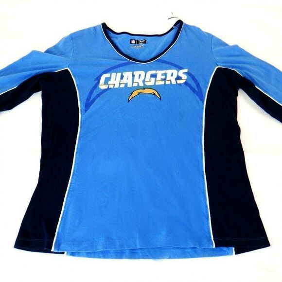NFL Chargers L/S bling top shirt - Picture 1 of 4